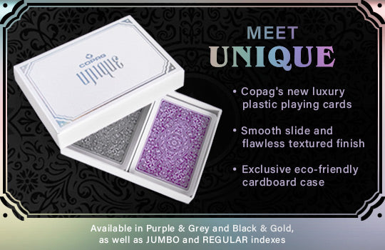 New Copag Unique Poker Cards Now Available