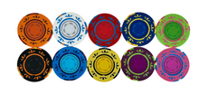 Crown Casino Royale Smooth 14 Gram Poker Chips Crown Casino Royale Smooth 14 Gram Poker Chips