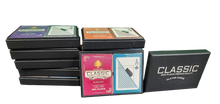 1 Dozen 12 Sets Random Colors Classic Ten 100% Plastic Playing Cards Poker Size Jumbo Index