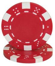 CLEARANCE Red Striped Dice 11.5 Gram - 575 Poker Chips