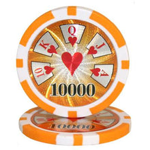 CLEARANCE $10,000 Ten Thousand Dollar High Roller 14 Gram - 500 Poker Chips