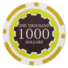 CLEARANCE $1000 One Thousand Dollar Eclipse 14 Gram Poker Chips -  500 Chips