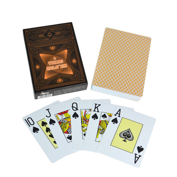 Classic 100% Plastic Playing Cards Poker Size Jumbo Index -10 Decks