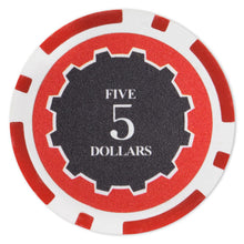 CLEARANCE $5 Five Dollar Eclipse 14 Gram Poker Chips - 500 CHIPS