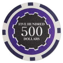CLEARANCE $500 Five Hundred Dollar Eclipse 14 Gram Poker Chips - 500 CHIPS