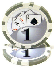 $1 One Dollar Yin Yang 13.5 Gram - 100 Poker Chips