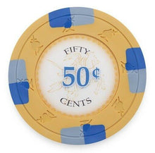 CLEARANCE $0.50 Cent Poker Knights 13.5 Gram  - 600 Poker Chips