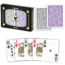 Playing Cards - Copag Purple Grey Poker Size Jumbo Index