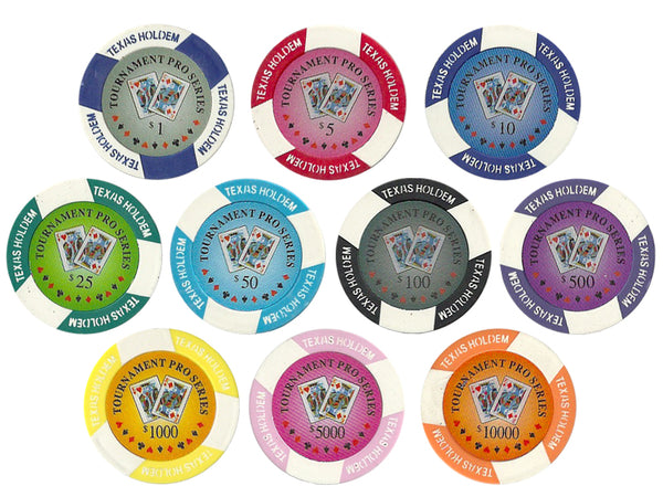 Tournament Pro 11.5 Gram Poker Chips