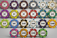 Monte Carlo Smooth 14 Gram Poker Chips