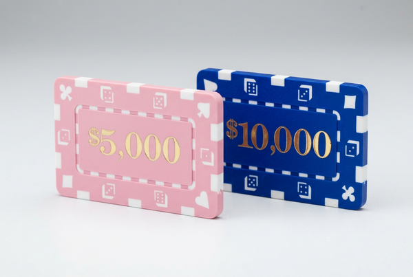 Square Plaques 32 Gram Poker Chips