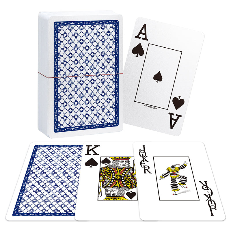Sets of TPS Casino Bridge Jumbo 100% Plastic Playing Cards