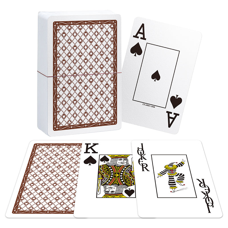 Sets of TPS Casino Bridge Jumbo 100% Plastic Playing Cards