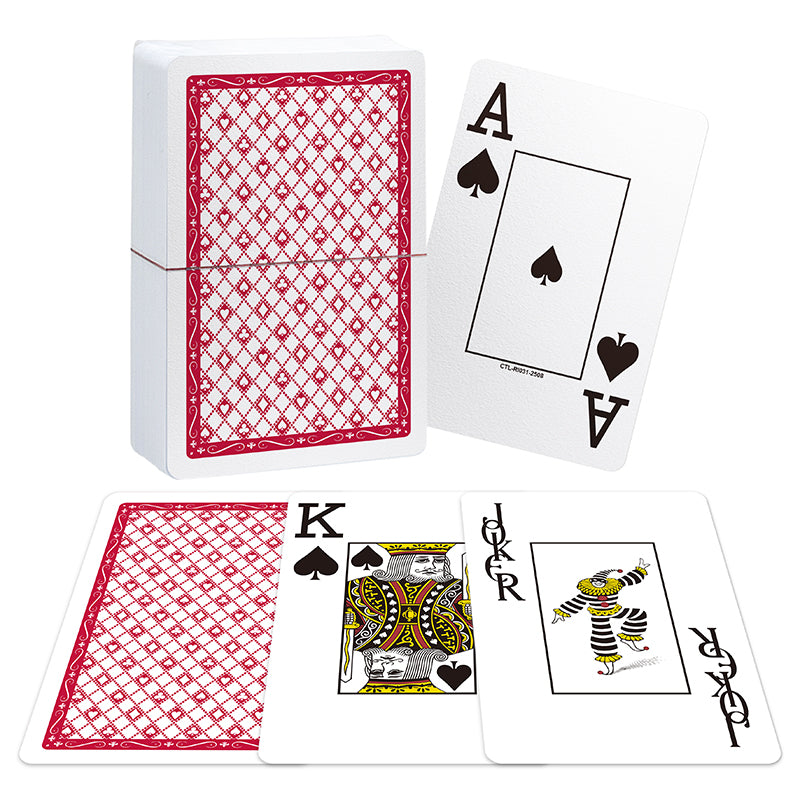 Sets of TPS Casino Bridge Jumbo 100% Plastic Playing Cards