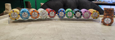 $1 Olympus Pure Clay Poker Chips
