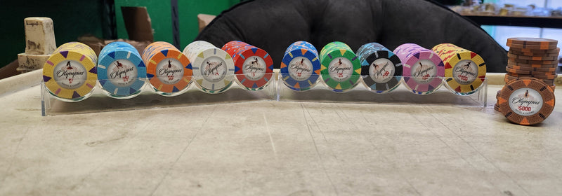 $1 Olympus Pure Clay Poker Chips