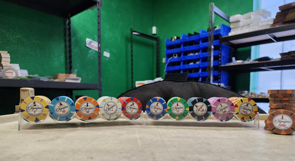 500 Olympus Pure Clay Poker Chips Bulk