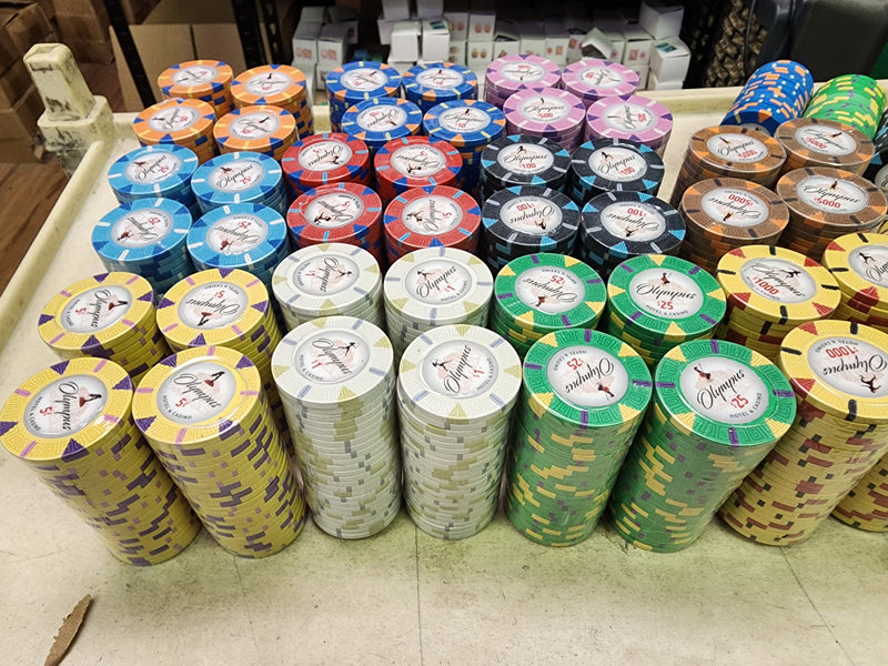 Sample Pack Olympus Pure Clay Poker Chips