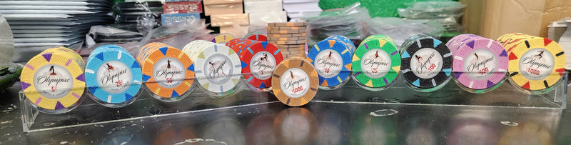 Sample Pack Olympus Pure Clay Poker Chips