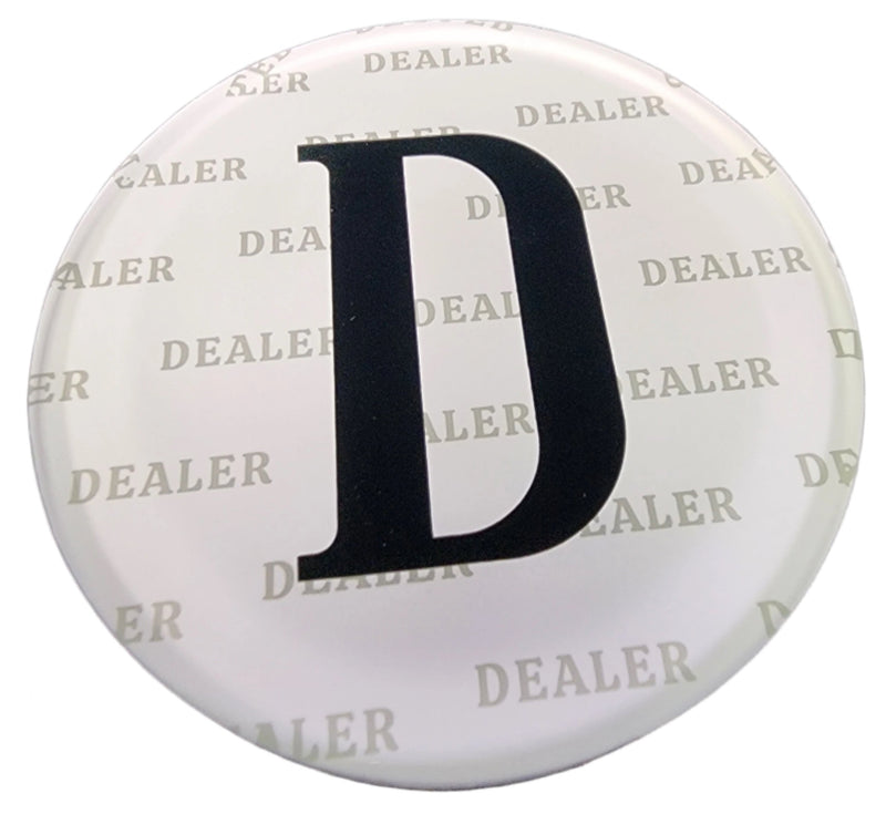 Acrylic Huge Double Sided Dealer Button 3INCH