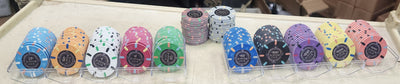 200 Jupiter Club 43mm Pure Clay Poker Chips