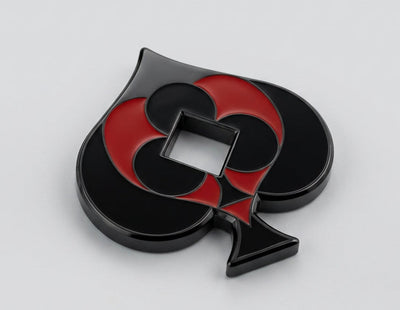 Spade Black Red Poker Card Guard