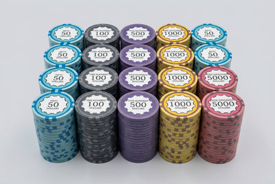 Tournament Play 500 Eclipse Smooth 14 Gram Poker Chips