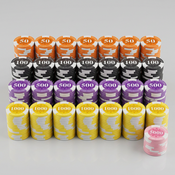 Tournament Play 500 Tournament Pro Remix Poker Chips