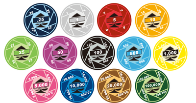 800 Turbo Ceramic 10 Gram Poker Chips