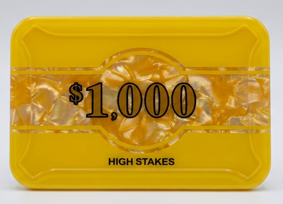 High Stakes $1,000 Poker Plaque