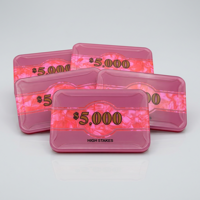 High Stakes $5,000 Poker Plaque