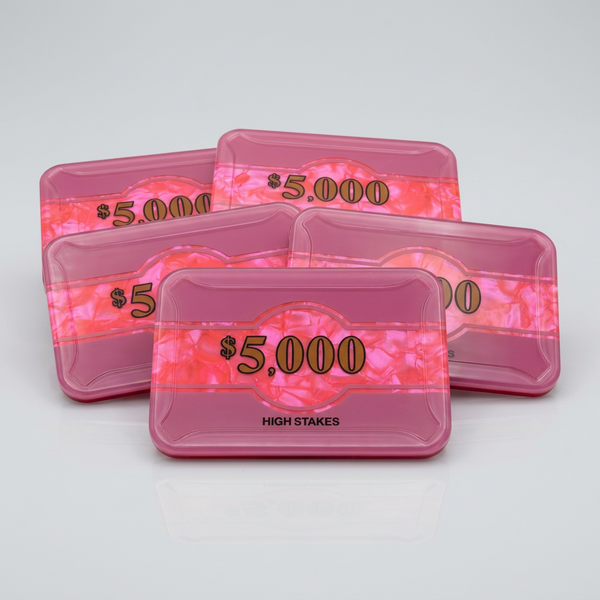 High Stakes $5,000 Poker Plaque