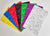 All Colors Poker Wide Size Formal Design Stiff Cut Cards (14 PCS)