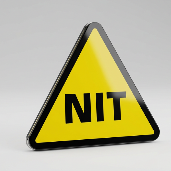 10 Pack Nit Acrylic Poker Button for The Nit Stand Up Game