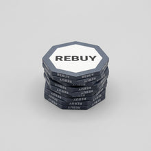 Rebuy Octagon 44MM Oversized Poker Chips 10 Pack