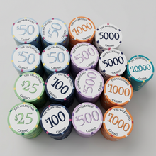 Tournament Setup Casino Valentino Ceramic 400+ Poker Chips Special Price