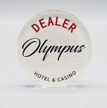 Olympus Dealer Button Acrylic