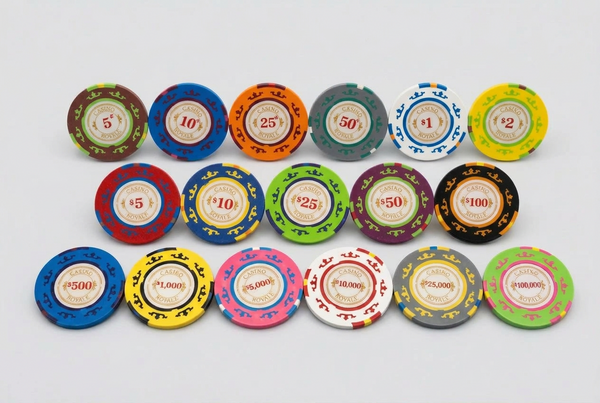 Sample Pack Casino Royale Smooth 14 Gram Poker Chips