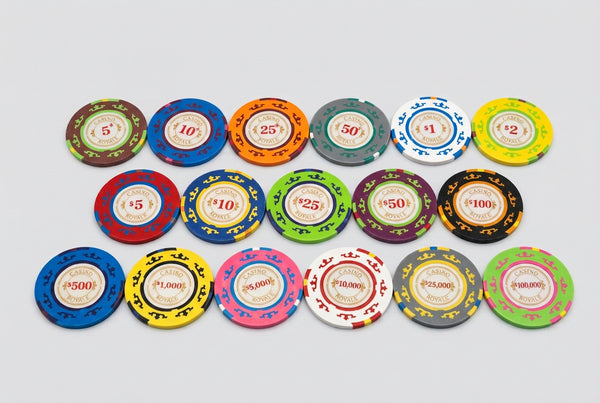 Sample Pack Casino Royale Smooth 14 Gram Poker Chips