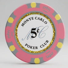 5 Cents Monte Carlo Smooth 14 Gram Poker Chips