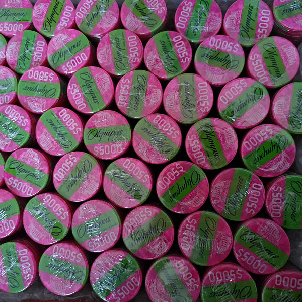 $5,000 Olympus Jeton 50mm Oversized Poker Chip