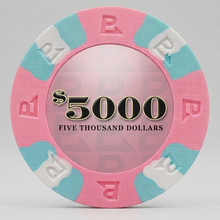 $5000 Pink Nexgen Remix Pro Clay Poker Chips