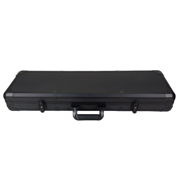 600 Empty Black Heavy Duty Aluminum Poker Case