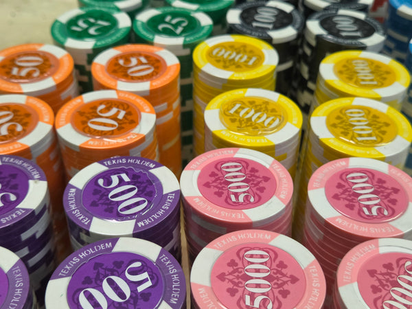 500 Tournament Pro Remix Poker Chips Bulk