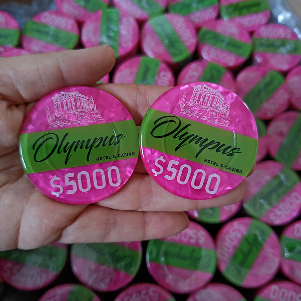 $5,000 Olympus Jeton 50mm Oversized Poker Chip