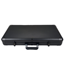 1000 Empty Black Heavy Duty Aluminum Poker Case
