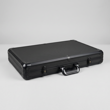 1000 Empty Black Heavy Duty Aluminum Poker Case