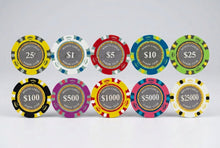 Smoked 800 Monte Carlo Smooth 14 Gram Poker Chips