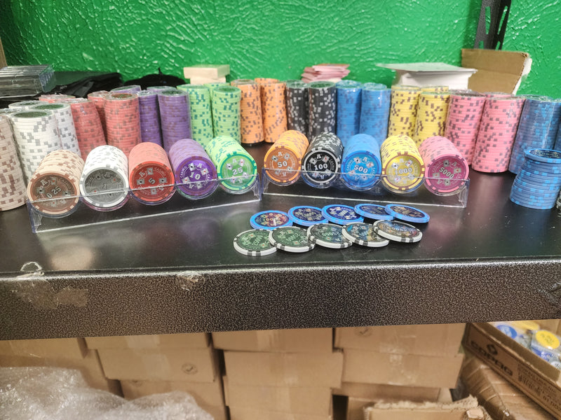 Sample Pack Ace Casino Smooth 14 Gram Poker Chips