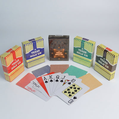 Classic 100% Plastic Playing Cards Poker Size Jumbo Index -Bulk Rate